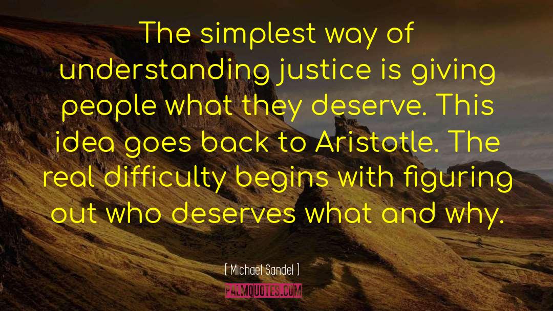 Walking With Justice quotes by Michael Sandel