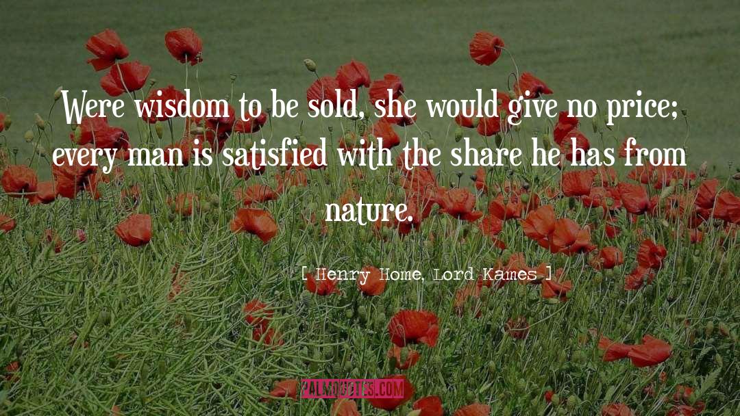 Walking With Nature quotes by Henry Home, Lord Kames