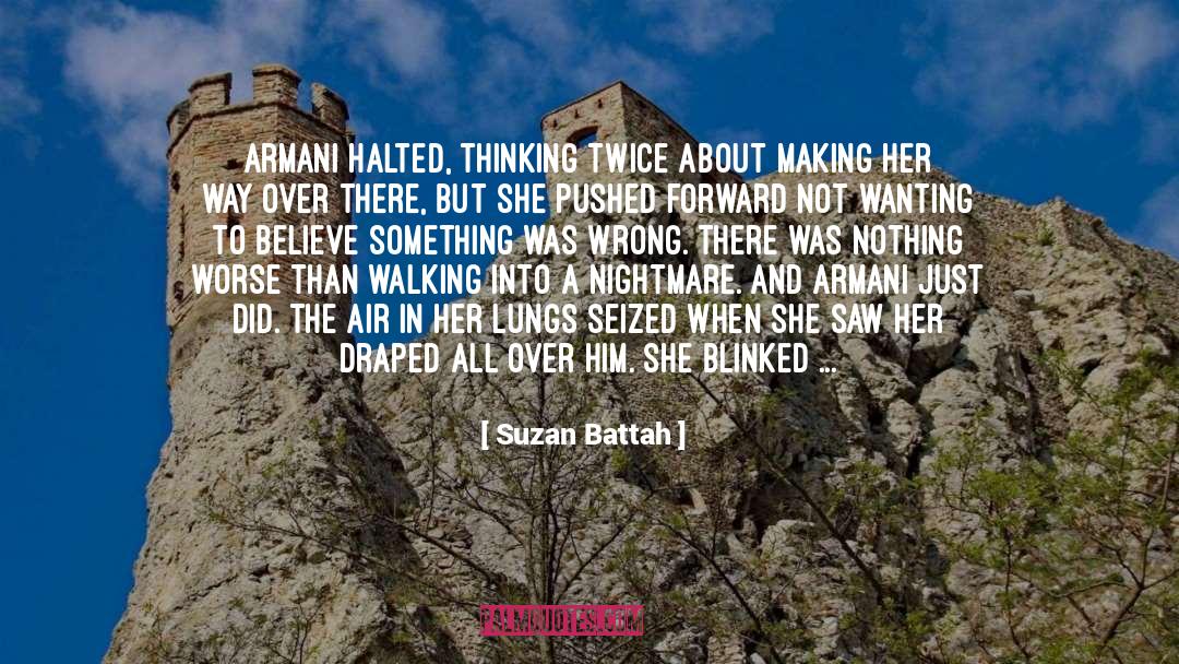 Walking Wounded quotes by Suzan Battah