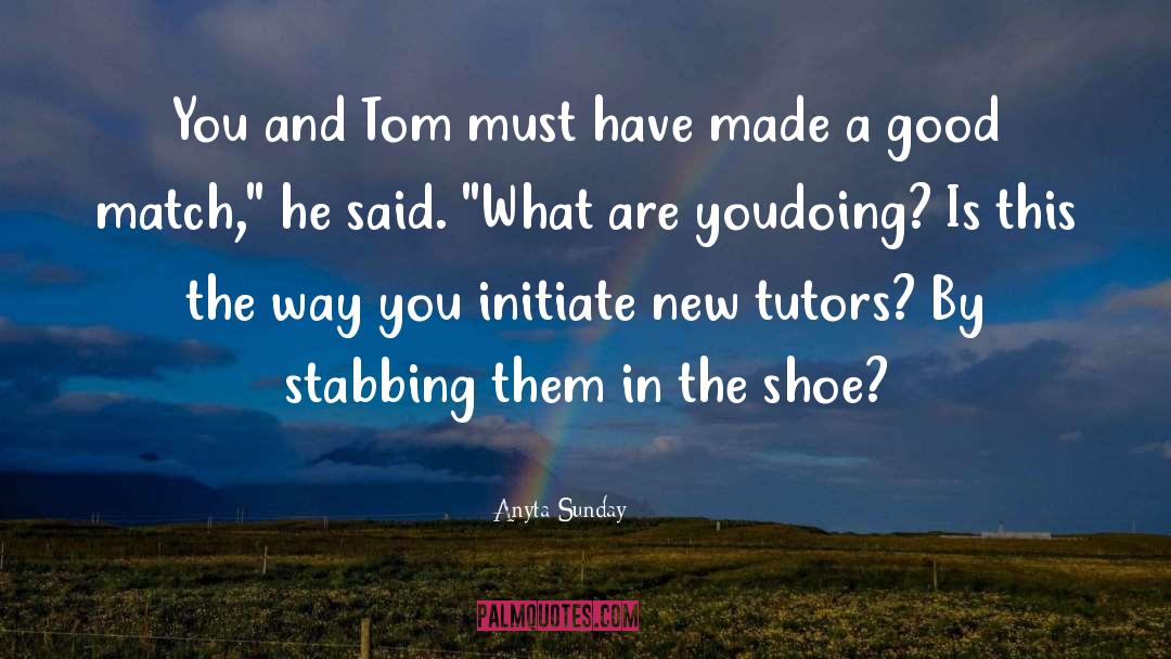 Walkover Shoe quotes by Anyta Sunday
