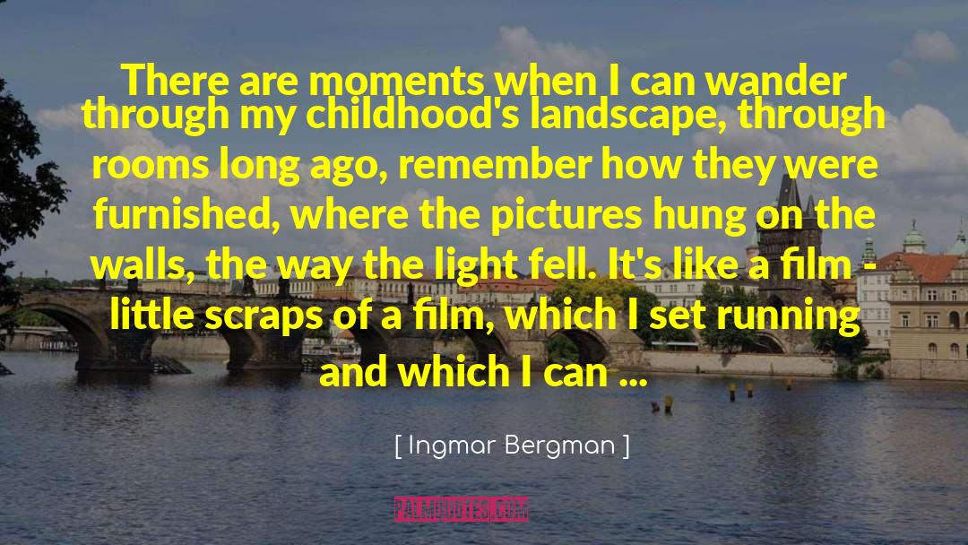 Wall Hanger quotes by Ingmar Bergman