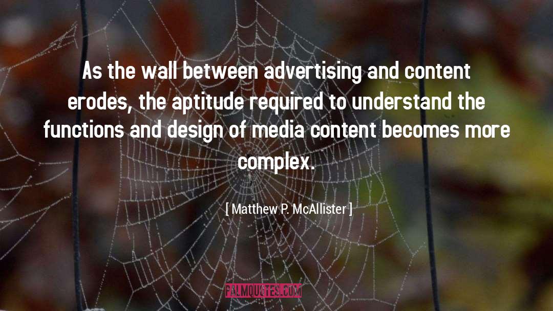 Wall Moods quotes by Matthew P. McAllister