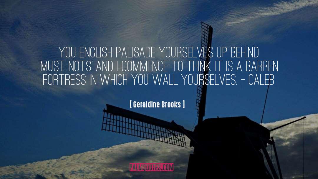 Wall quotes by Geraldine Brooks