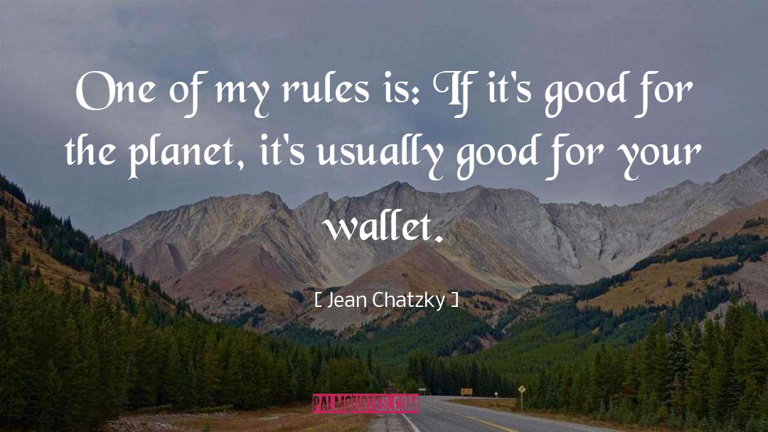 Wallet quotes by Jean Chatzky