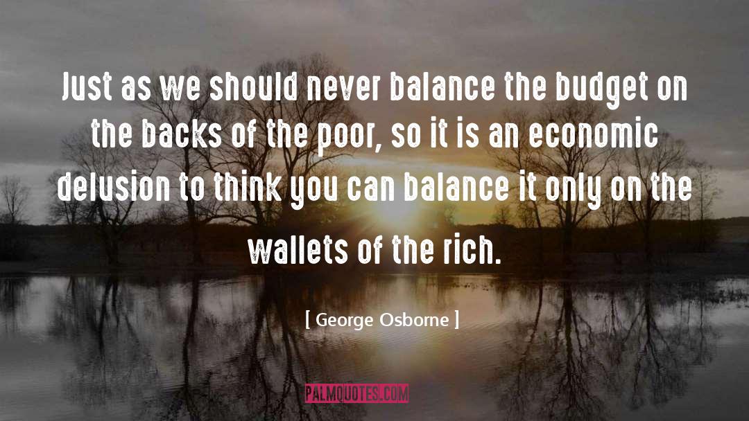 Wallets quotes by George Osborne