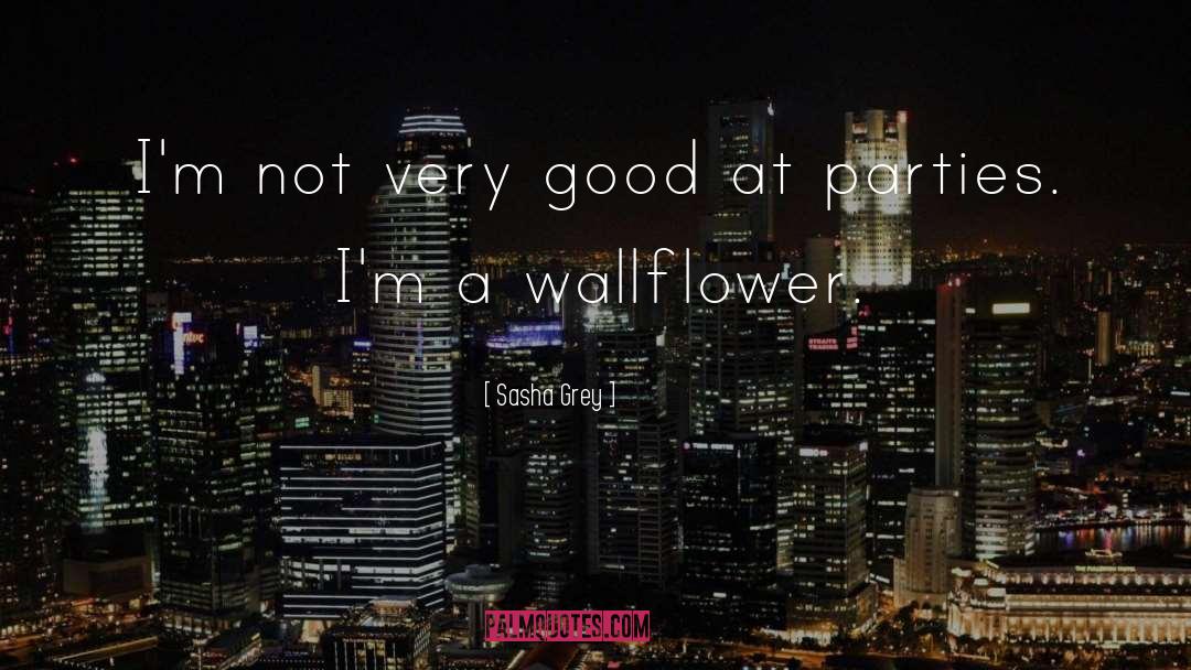 Wallflower quotes by Sasha Grey