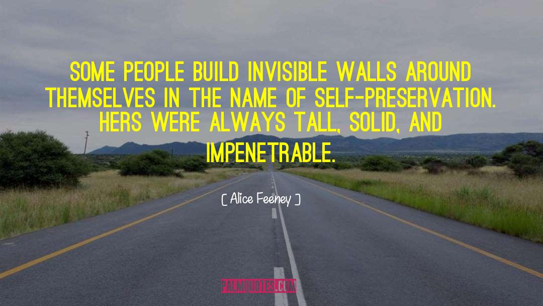Walls Of Mistrust quotes by Alice Feeney