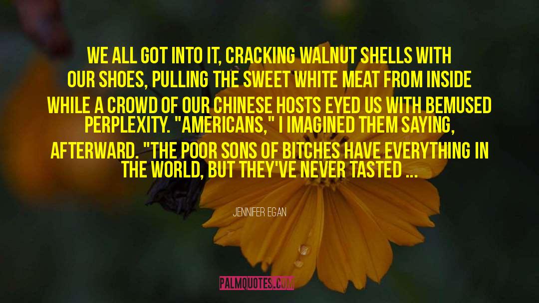 Walnuts quotes by Jennifer Egan