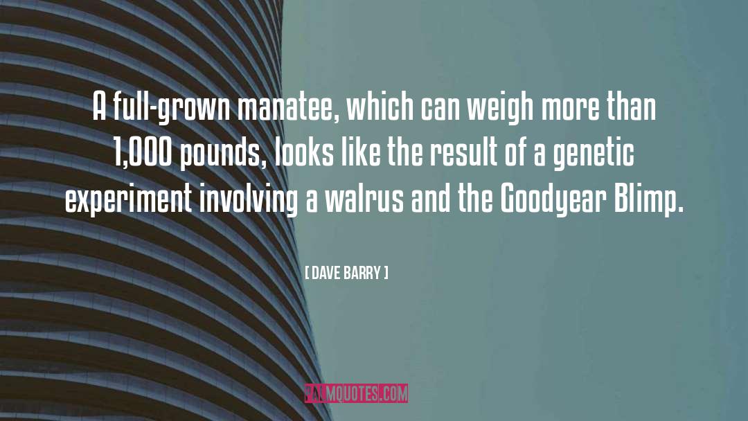 Walrus quotes by Dave Barry