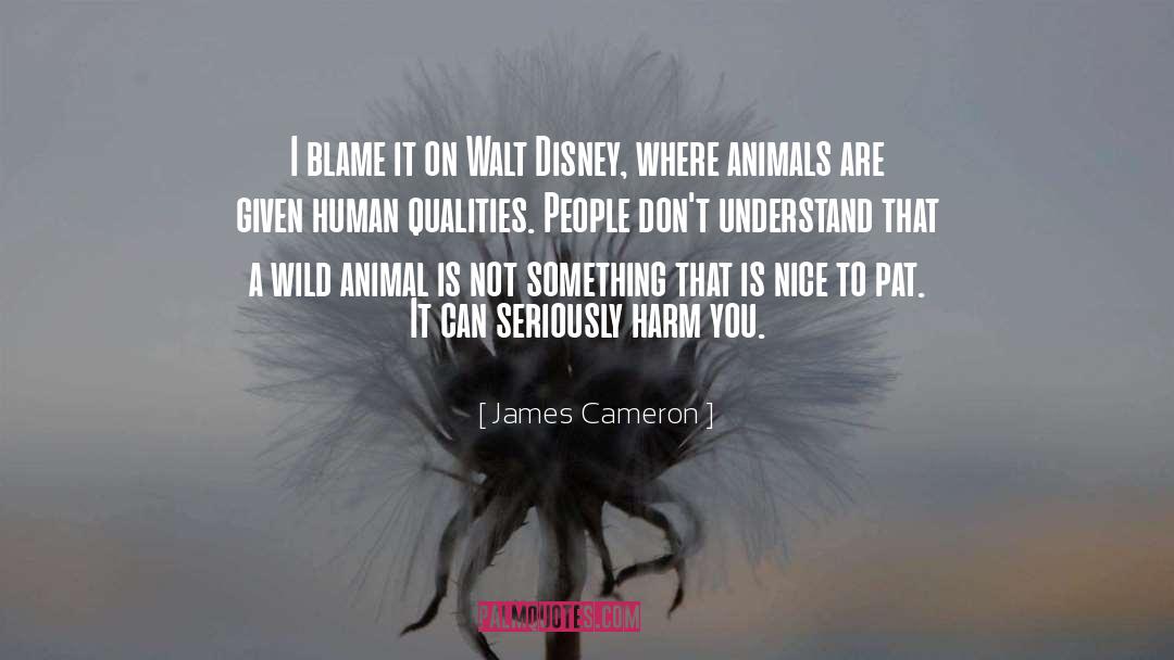 Walt Disney quotes by James Cameron