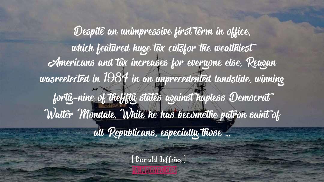 Walter Mondale quotes by Donald Jeffries