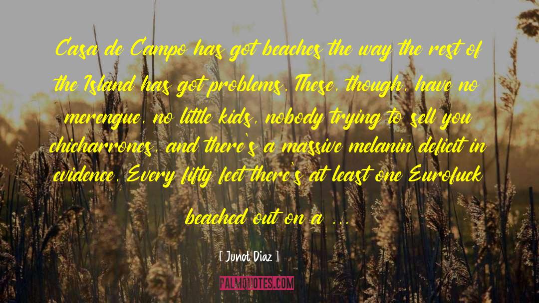 Wamala Beaches quotes by Junot Diaz
