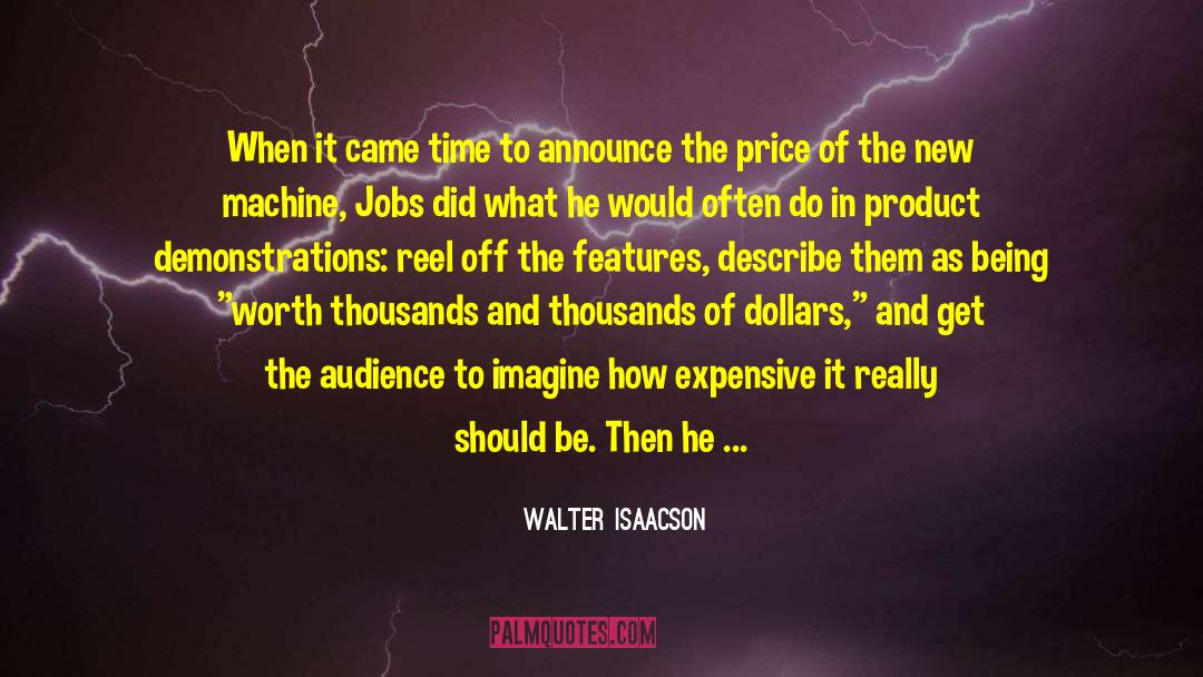 Wanbli Charging quotes by Walter Isaacson