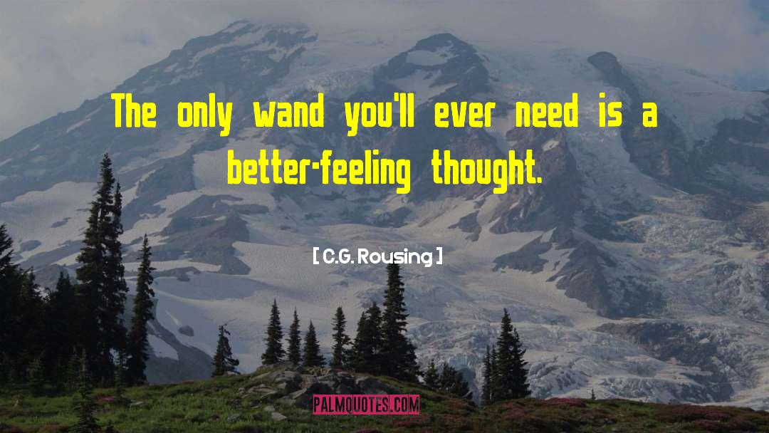 Wand quotes by C.G. Rousing