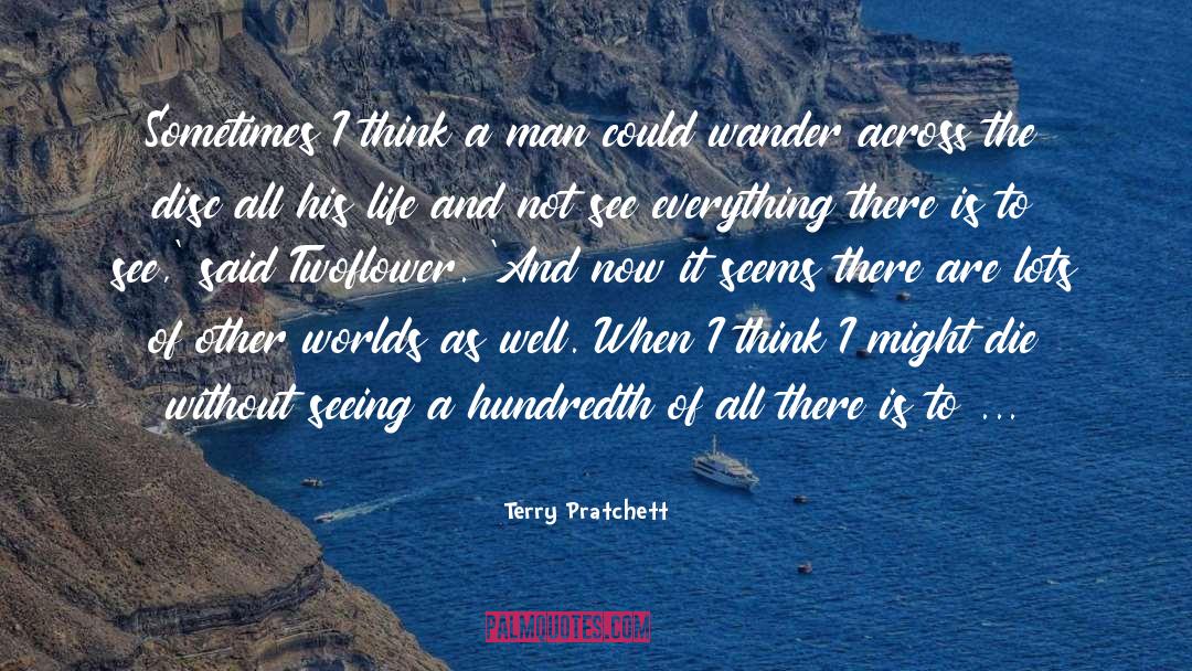 Wander Wonder quotes by Terry Pratchett