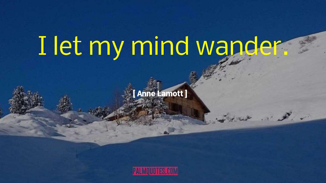 Wander Wonder quotes by Anne Lamott