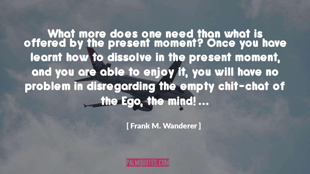 Wanderer quotes by Frank M. Wanderer