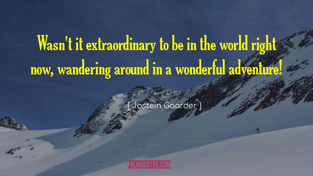 Wandering Around quotes by Jostein Gaarder