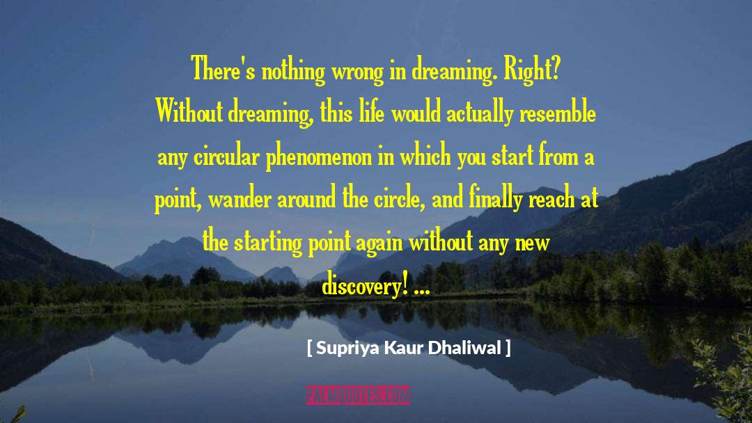Wandering Life quotes by Supriya Kaur Dhaliwal