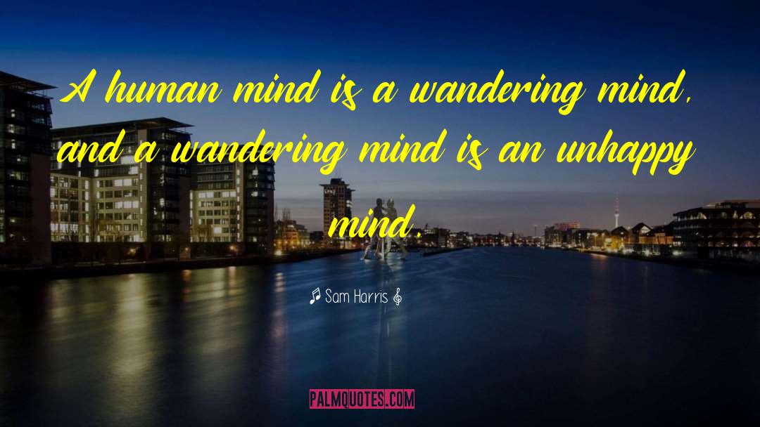 Wandering Mind quotes by Sam Harris