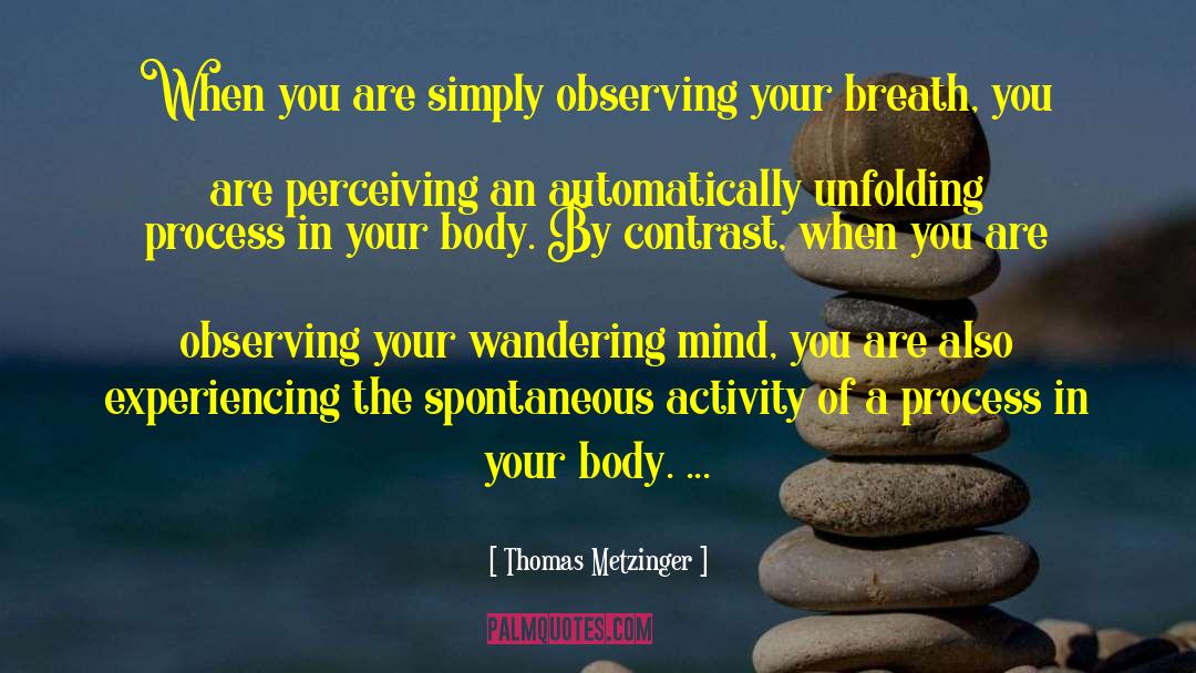 Wandering Mind quotes by Thomas Metzinger