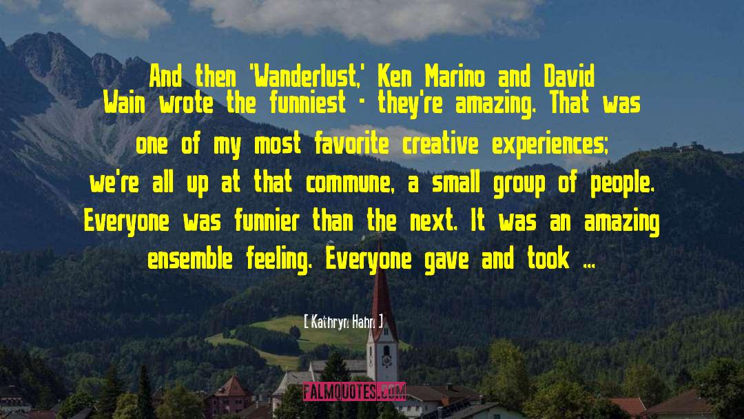 Wanderlust quotes by Kathryn Hahn