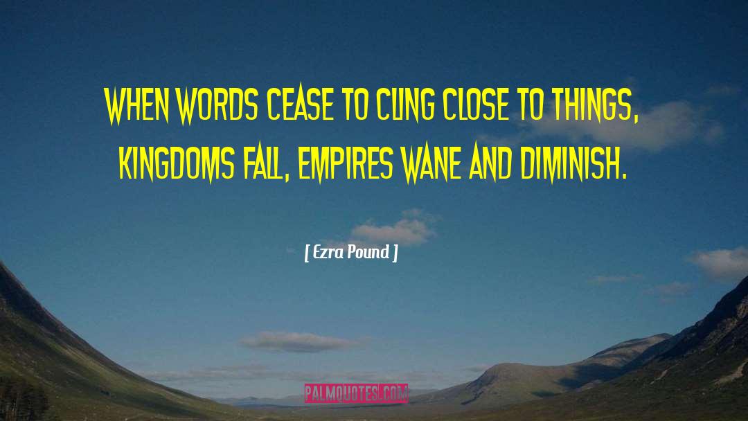 Wane quotes by Ezra Pound