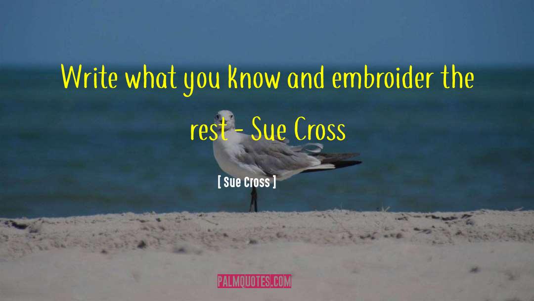 Wanessa Sue quotes by Sue Cross
