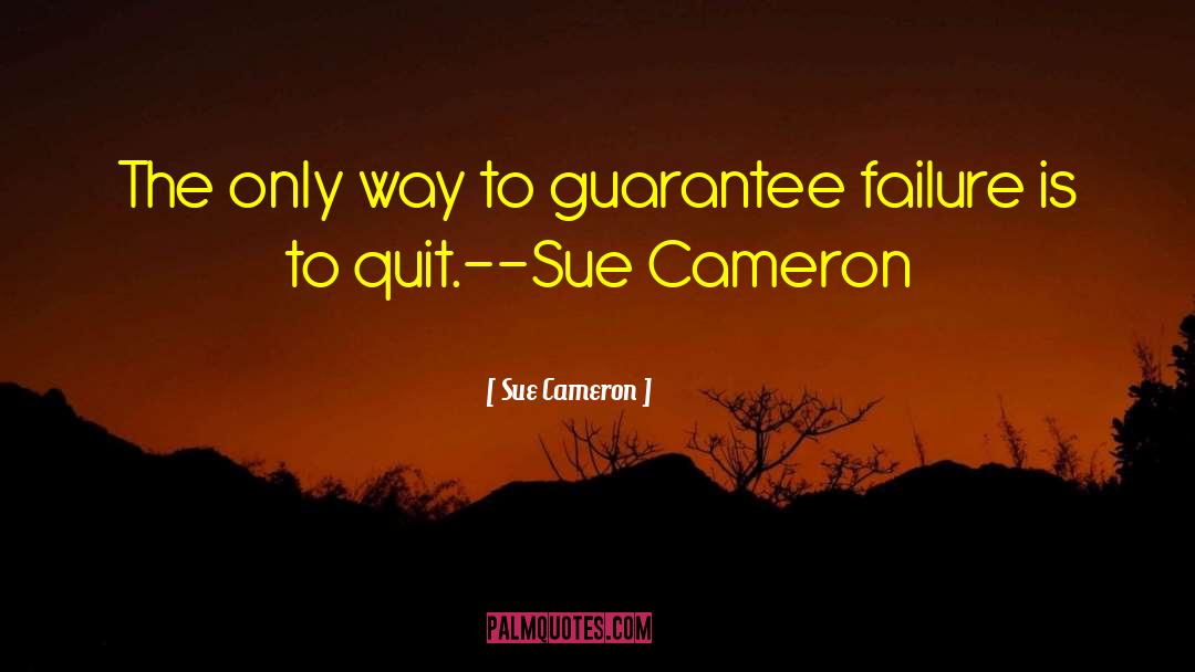 Wanessa Sue quotes by Sue Cameron
