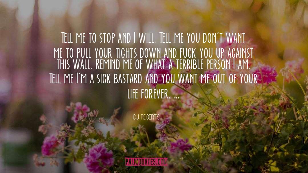 Want Me quotes by C.J. Roberts