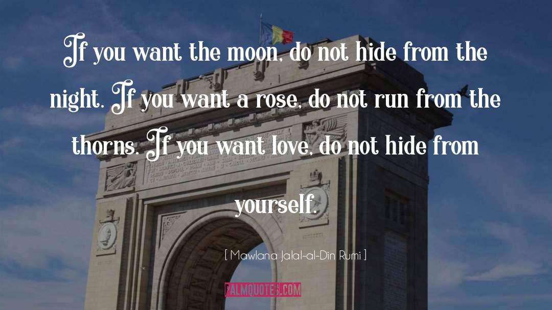 Want The Moon quotes by Mawlana Jalal-al-Din Rumi