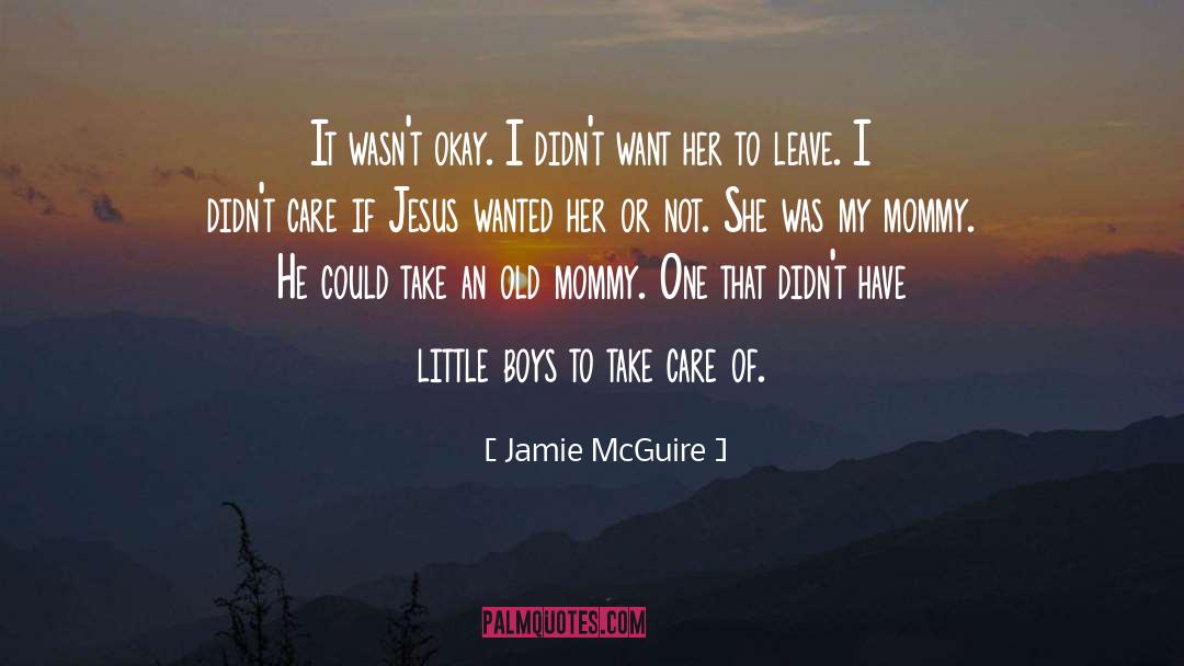 Want To Hug Him quotes by Jamie McGuire