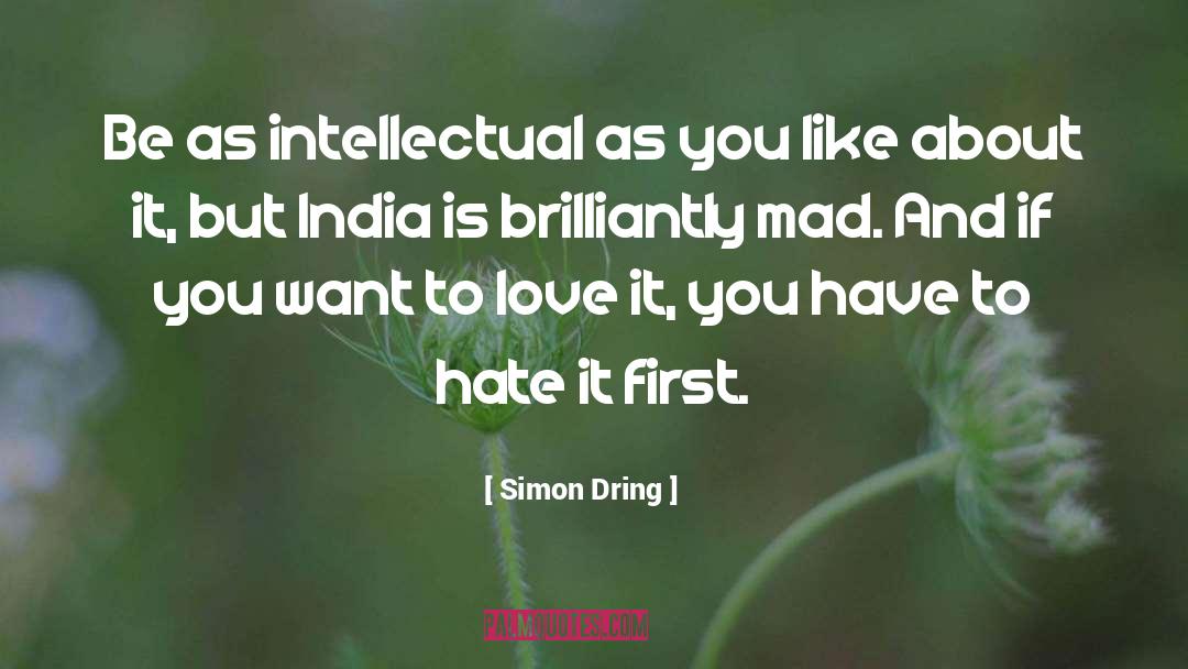 Want To Love quotes by Simon Dring