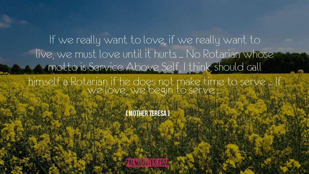 Want To Love quotes by Mother Teresa