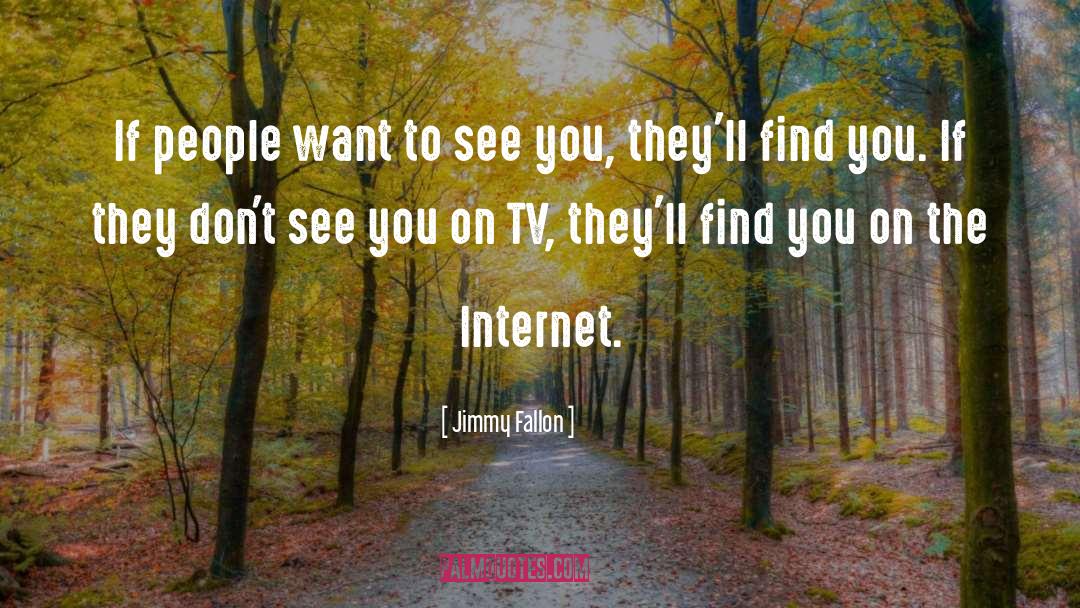 Want To See You quotes by Jimmy Fallon