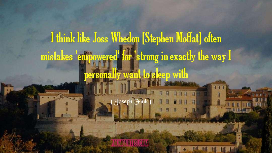 Want To Sleep quotes by Joseph Fink