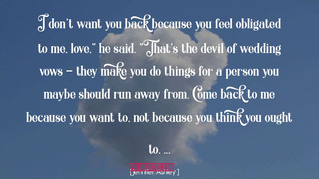 Want You Back quotes by Jennifer Ashley