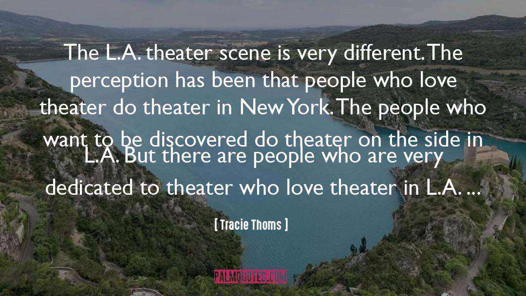 Wanting To Be Different quotes by Tracie Thoms