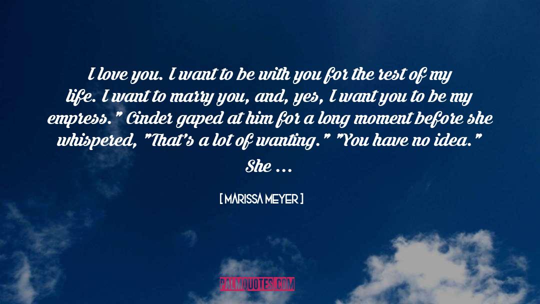 Wanting You quotes by Marissa Meyer