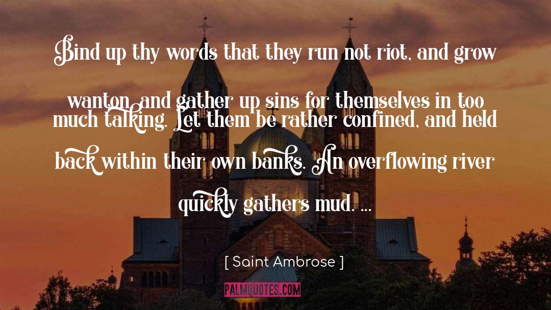 Wanton quotes by Saint Ambrose