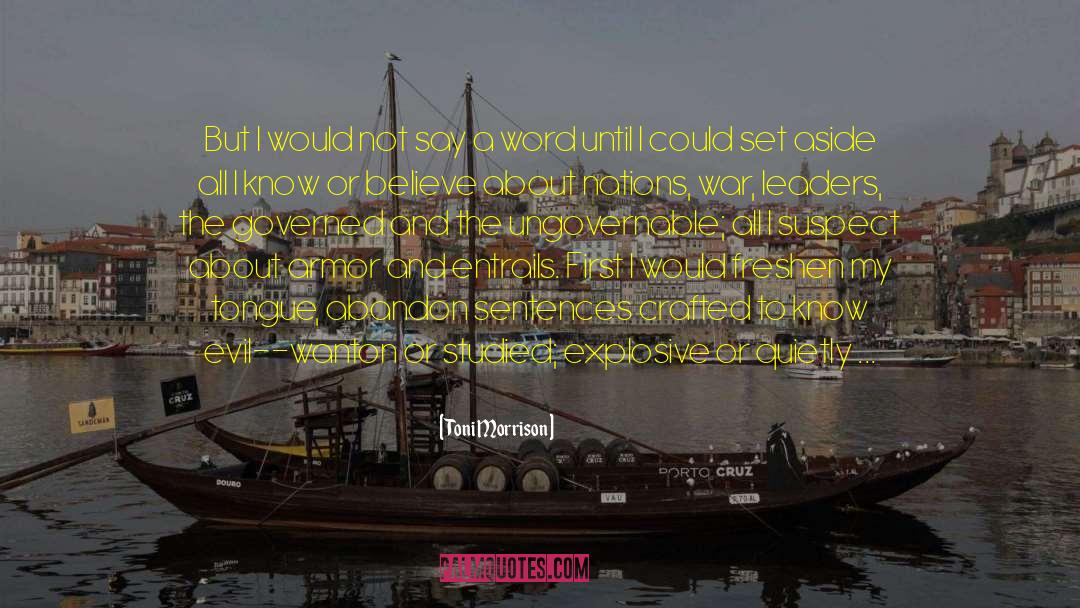 Wanton quotes by Toni Morrison