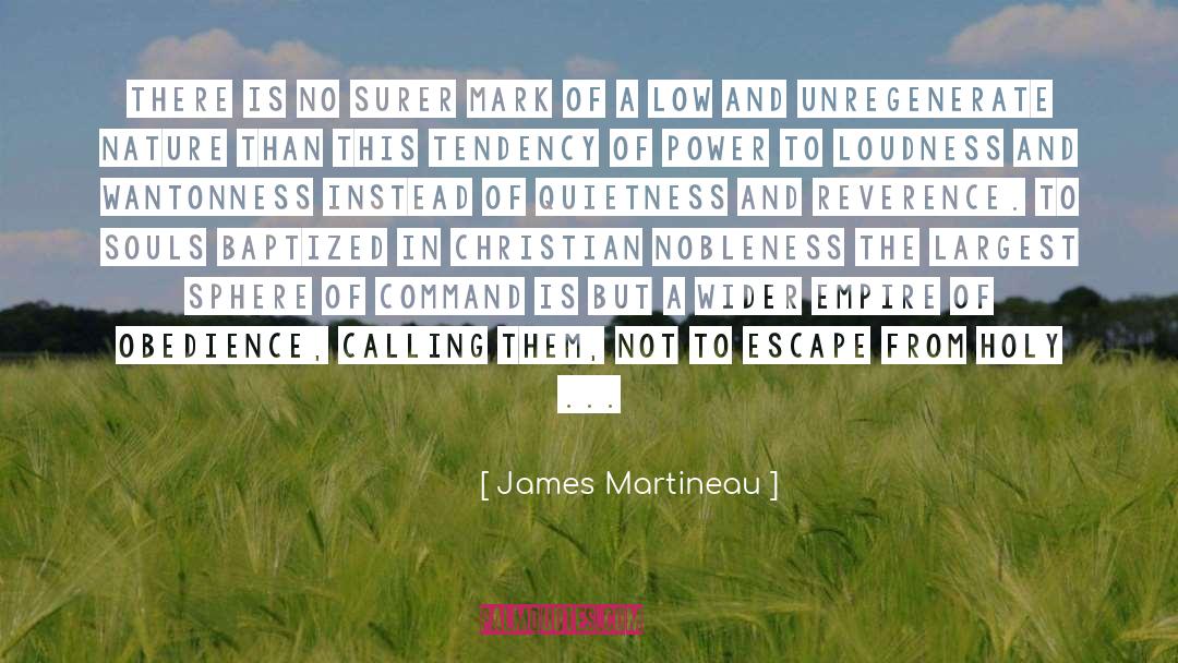 Wantonness quotes by James Martineau