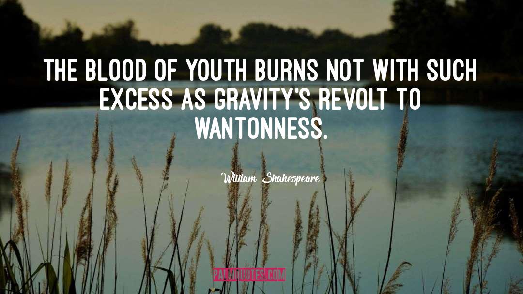 Wantonness quotes by William Shakespeare