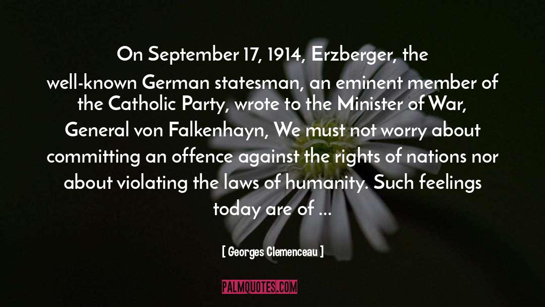 War Against Women quotes by Georges Clemenceau