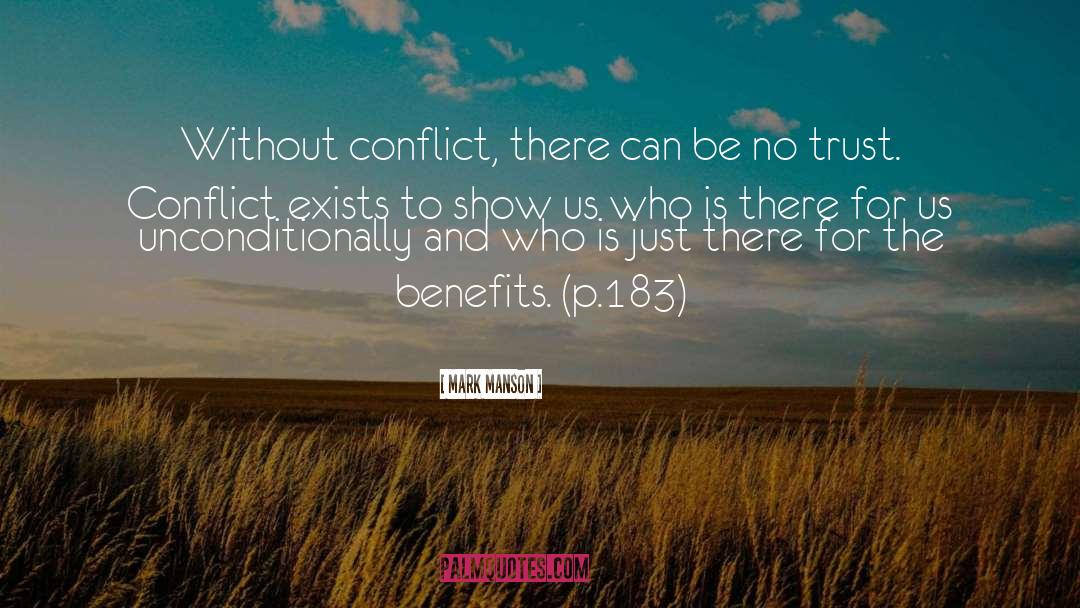 War And Conflict quotes by Mark Manson