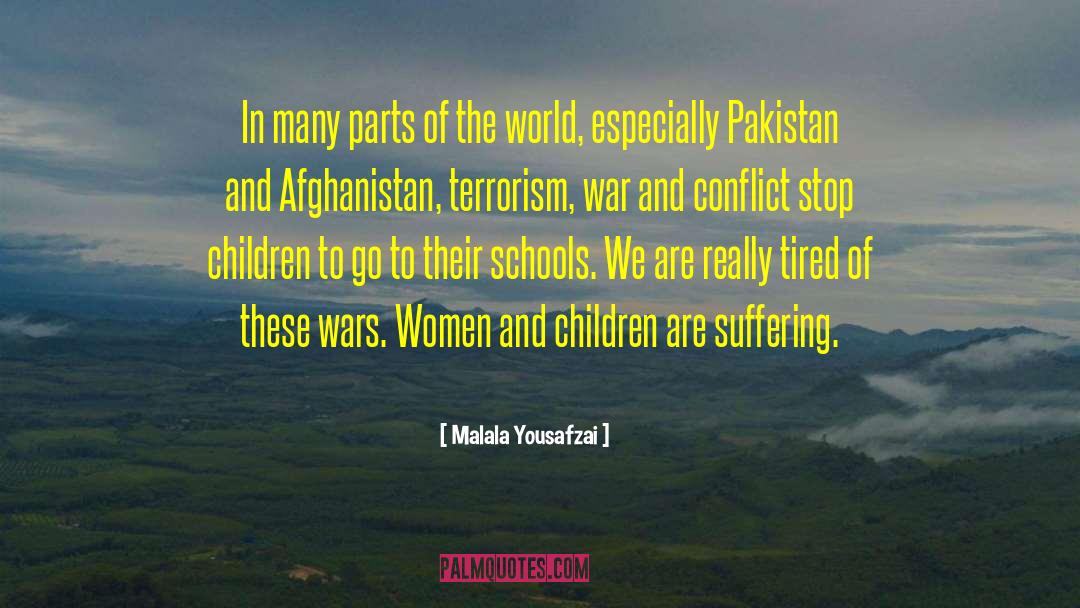 War And Conflict quotes by Malala Yousafzai