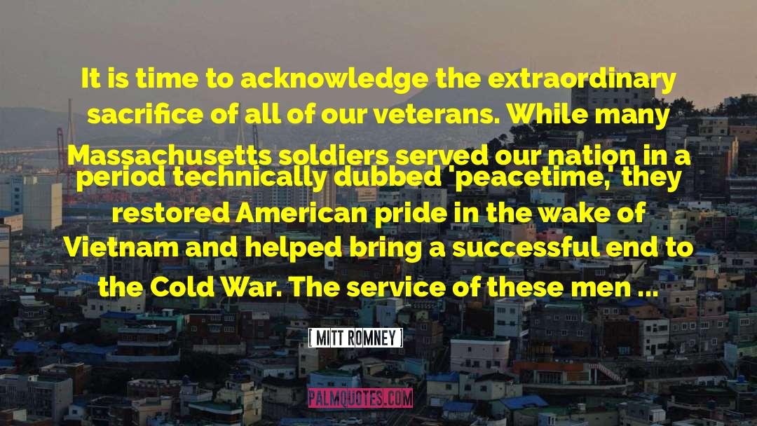 War And Death quotes by Mitt Romney