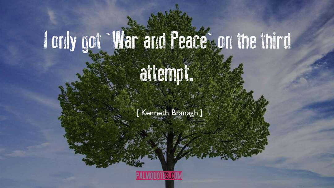 War And Peace quotes by Kenneth Branagh