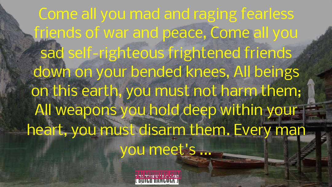 War And Peace quotes by Butch Hancock