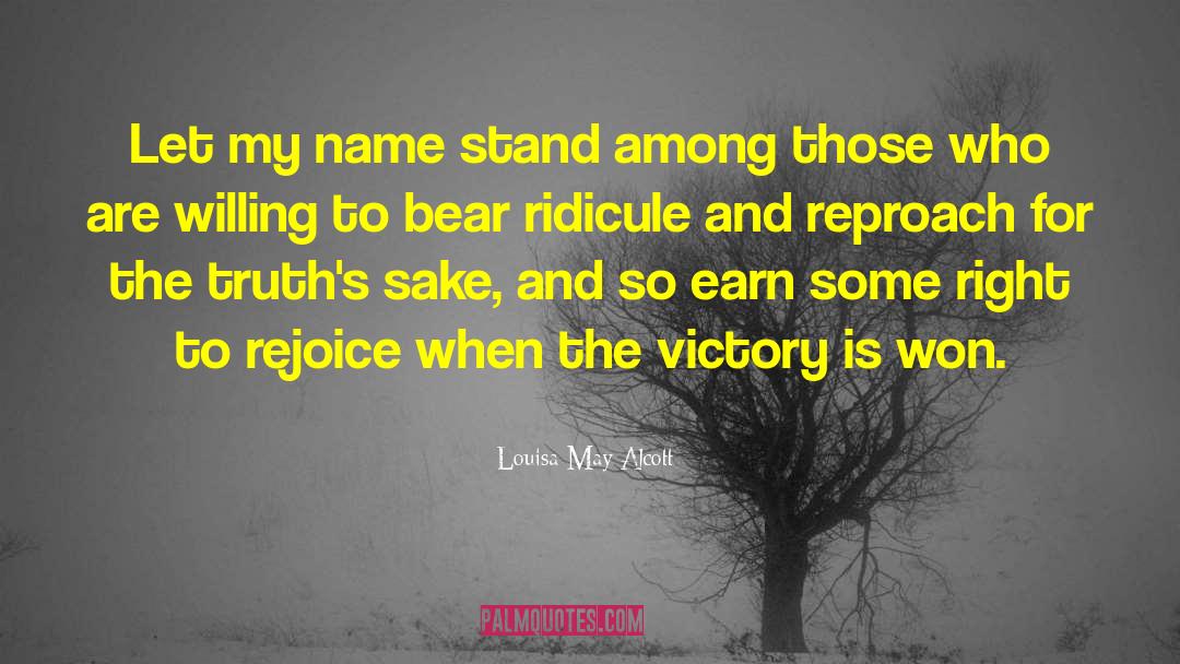 War And Victory quotes by Louisa May Alcott